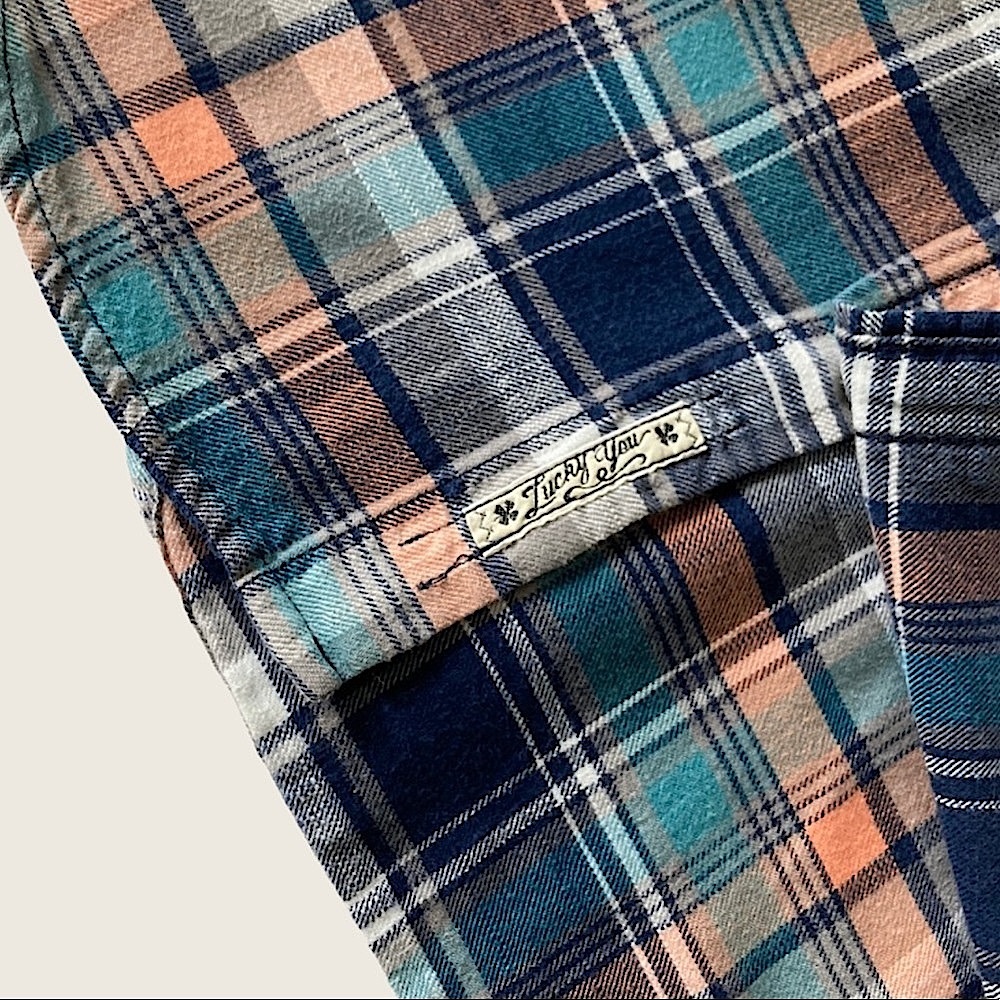 Lucky Brand Western Flannel - Picture 5 of 7